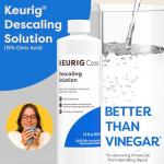 Keurig Brewer Maintenance Kit with Descaling Solution