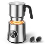 Electric Milk Frother and Steamer with Stainless Jug