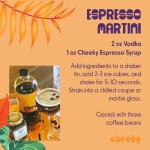 Cheeky Cocktails Espresso Syrup, 16 Fl Oz