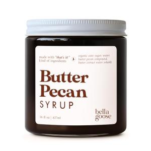 Bella Goose Butter Pecan Coffee Syrup 16oz
