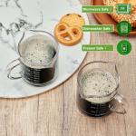 Ackers Espresso Cup and Milk Frothing Pitcher Set
