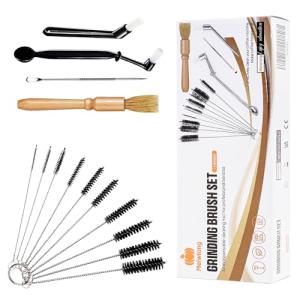 14-Piece Coffee Grinder Cleaning Brush Set