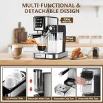 20-Bar Espresso Machine with Automatic Milk Frother