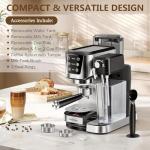20-Bar Espresso Machine with Automatic Milk Frother
