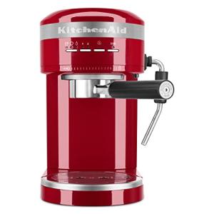 KitchenAid Semi-Automatic Espresso Machine, Empire Red