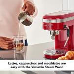 KitchenAid Semi-Automatic Espresso Machine, Empire Red