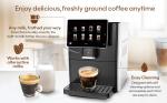 Cafe Bueno Super Automatic Espresso Machine with Grinder