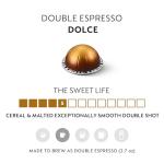 Nespresso Vertuo Double Espresso Dolce Pods - 30 Count