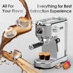 CoOptVal 20-Bar Espresso and Coffee Machine