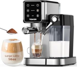 TENKER 20 Bar Espresso and Cappuccino Machine
