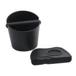 Espresso Knock Box and Tamper Mat Set