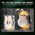 TENKER All-in-One Espresso Machine with Grinder