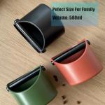 Barista Style Espresso Grounds Knock Box - Caramel