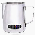 Stainless Steel Milk Frothing Pitcher with Thermometer