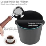 Espresso Knock Box with Silicone Tamper Mat