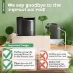 Homeffect Espresso Knock Box - Coffee Grounds Organizer