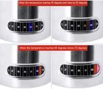 Stainless Steel Milk Frothing Pitcher with Thermometer