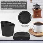 Espresso Knock Box with Silicone Tamper Mat