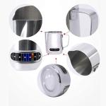 Stainless Steel Milk Frothing Pitcher with Thermometer