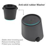 Espresso Knock Box with Silicone Tamper Mat