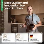 Homeffect Espresso Knock Box - Coffee Grounds Organizer