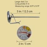 Stainless Steel Milk Frothing Thermometer for Coffee