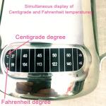 Stainless Steel Milk Frothing Pitcher with Thermometer