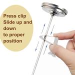 Stainless Steel Milk Frothing Thermometer for Coffee