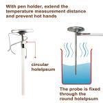 Stainless Steel Milk Frothing Thermometer for Coffee