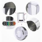 Stainless Steel Milk Frothing Pitcher with Thermometer