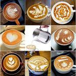 Stainless Steel Milk Frothing Pitcher with Thermometer