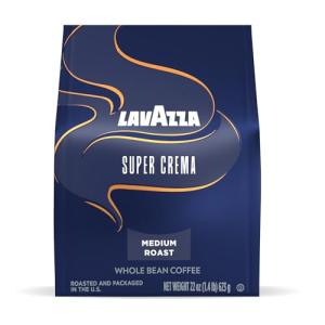 Lavazza Super Crema Espresso Whole Bean Coffee 22 oz