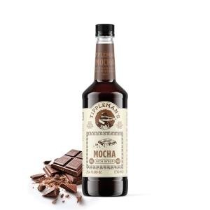 Tippleman's Mocha Coffee Syrup - Rich Flavor 25.4 Fl Oz