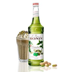 Monin Pistachio Syrup for Lattes and Cocktails
