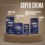 Lavazza Super Crema Whole Bean Espresso Coffee 2.2 lb