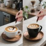 Latte Art Tool Set - 2 Stainless Steel Pens