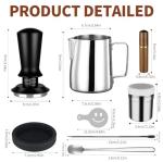 23-Piece Espresso Accessories Kit with Tamper and More
