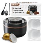 Sootozy Reusable Vertuo Pod Kit for Nespresso