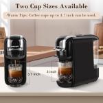 DIVINOCAFFÉ Mini Espresso Maker for Capsules and Powder