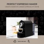 ChefWave Espresso Machine with Pod Holder and Glasses