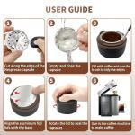 Sootozy Reusable Vertuo Pod Kit for Nespresso