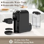 DIVINOCAFFÉ Mini Espresso Maker for Capsules and Powder