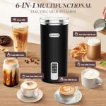 6-in-1 Electric Milk Frother and Steamer