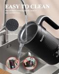 4-in-1 Electric Milk Frother and Steamer