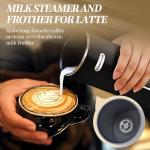 6-in-1 Electric Milk Frother and Steamer