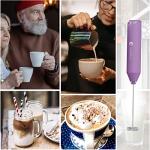 Handheld Milk Frother for Coffee and Lattes