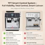 PwZzk Dual Boiler Espresso Machine with Grinder