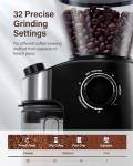 SHARDOR Burr Coffee Grinder with 32 Grind Settings