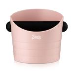 Pink Espresso Knock Box with Anti-Slip Base