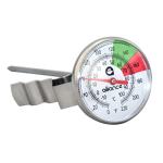 Milk Frothing Thermometer with Clip - White